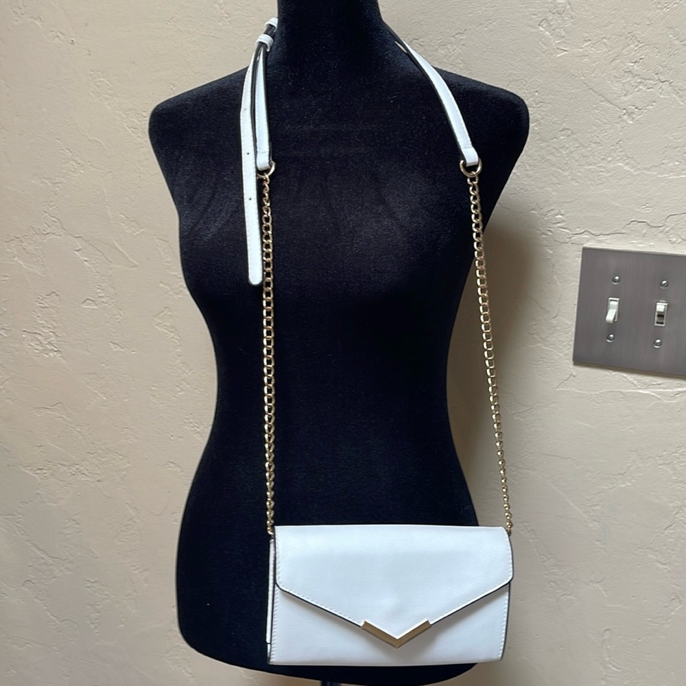 Urban Expressions Hester Vegan Leather Crossbody Bag, Beige